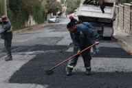 Siguen acciones de bacheo en vialidades de Saltillo