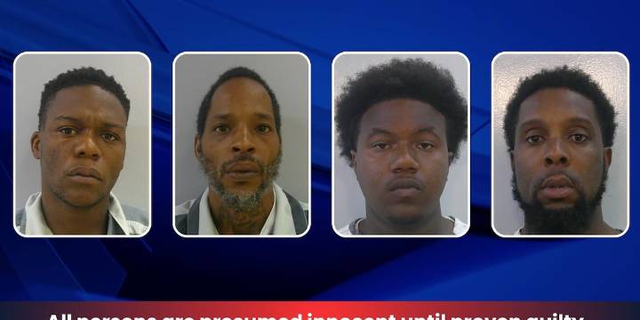 Four Louisiana men arrested for trying to smuggle contraband into Federal Prison in Grant Parish