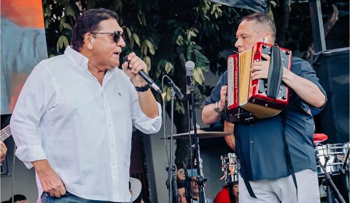 Concierto de Poncho Zuleta y otras estrellas del vallenato esta noche en Nobsa