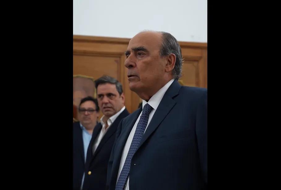 En su despedida, Guillermo Francos le agradeció a su equipo y eludió cualquier mención a Javier Milei