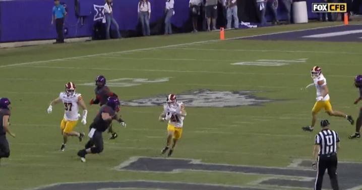 Iowa State snaps a 4-game losing streak after Flora's punt return TD to win 20