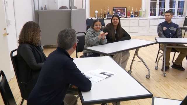 Boston-area business leaders learn from deaf students as 'principal