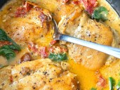 Slow cooker version of viral marry me chicken