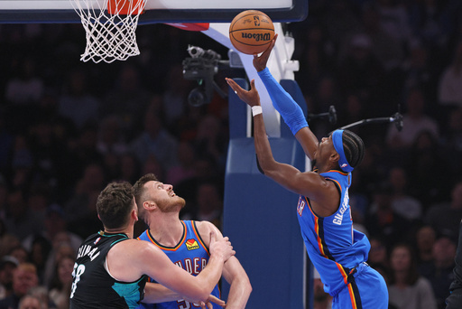 Gilgeous-Alexander anota 37 y Thunder aplasta a Trail Blazers para vengar su única derrota