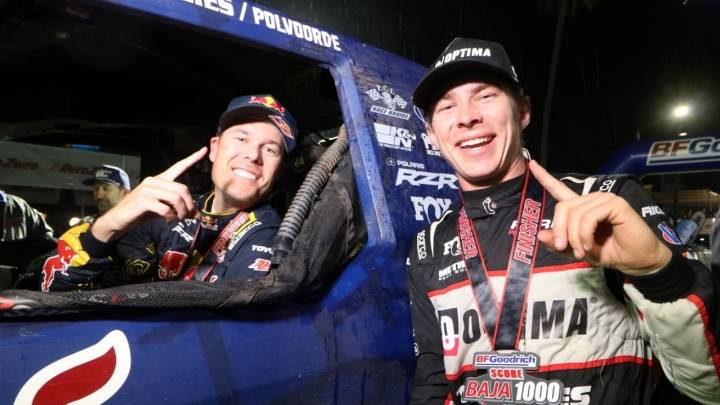 Una victoria espectacular de Polvoorde y Menzies