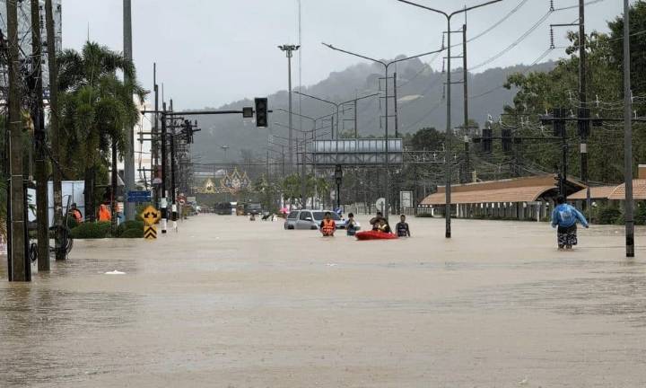 Suben a 46 los muertos por las inundaciones en el centro y sur de Tailandia
