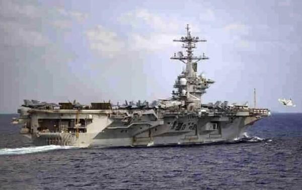 Envía EU más portaaviones a AL, según autoridades