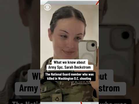 What we know about the National Guard member killed in D.C. shooting #shorts