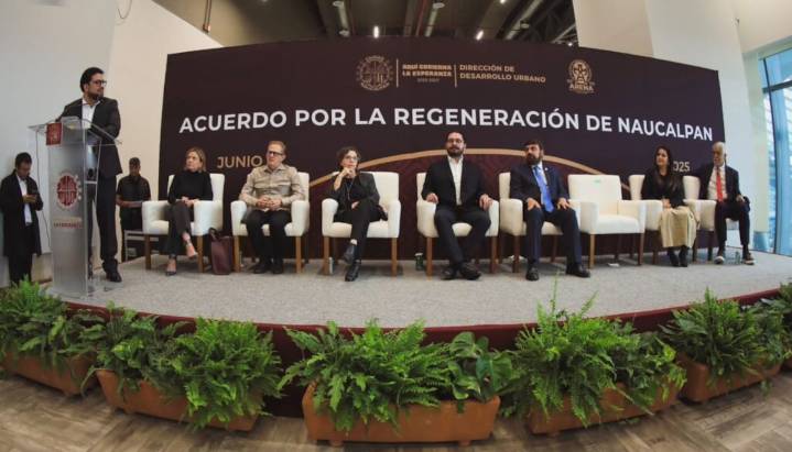 Presentan el Acuerdo por la Regeneración de Naucalpan