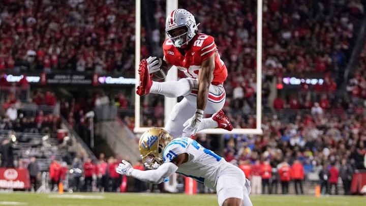 Ohio State RB James Peoples hurdles UCLA defender for insane touchdown