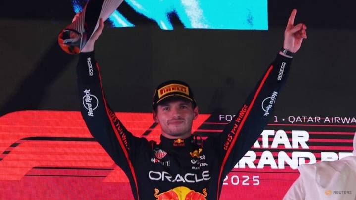 'Call me Chucky': Verstappen revels in McLaren's Qatar horror show