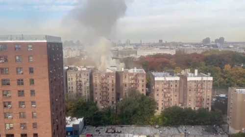 4 injured including 2 FDNY firefighters after apartment fire in Claremont, Bronx