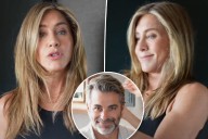 Jennifer Aniston taps boyfriend Jim Curtis to hawk haircare line