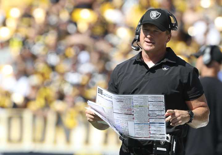 Jon Gruden would be ‘very interested’ in Giants’ head coaching job