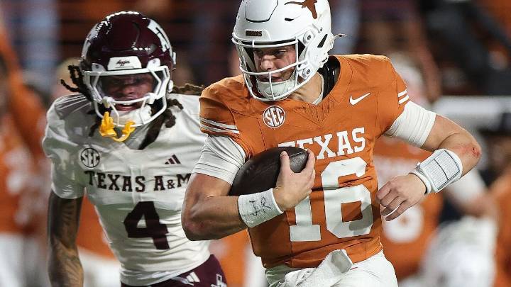 Arch Manning, Texas state CFP case, hand Texas A&M 1st loss