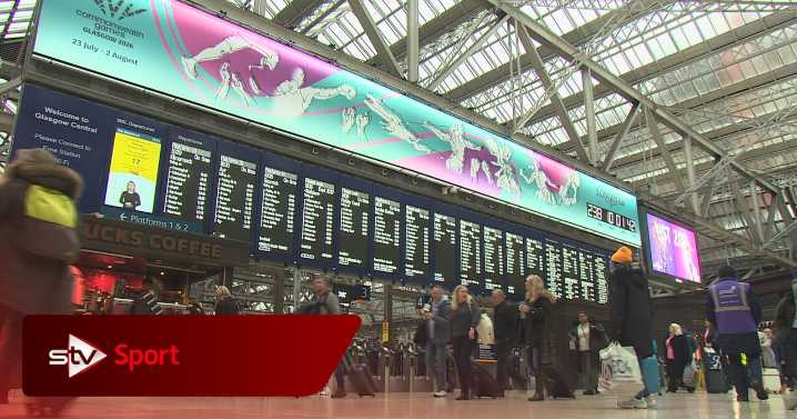 Countdown to Commonwealth Games begins as clock unveiled in Glasgow Central