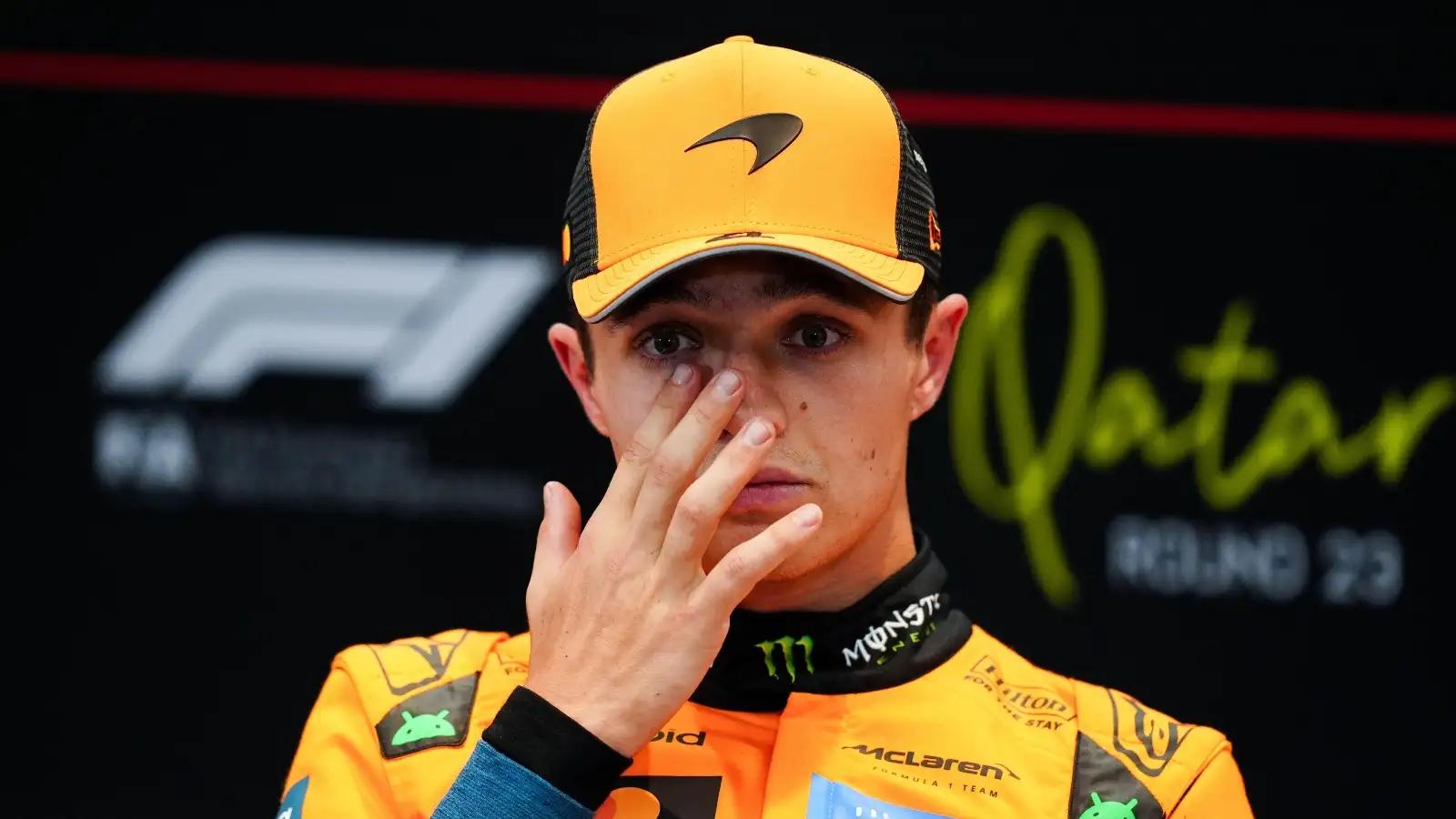 Untelevised Lando Norris team radio emerges after big Qatar GP setback