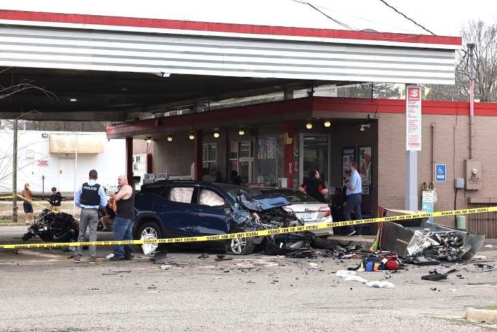 Driver sentenced after injuring 7 when crashing into Kalamazoo gas station