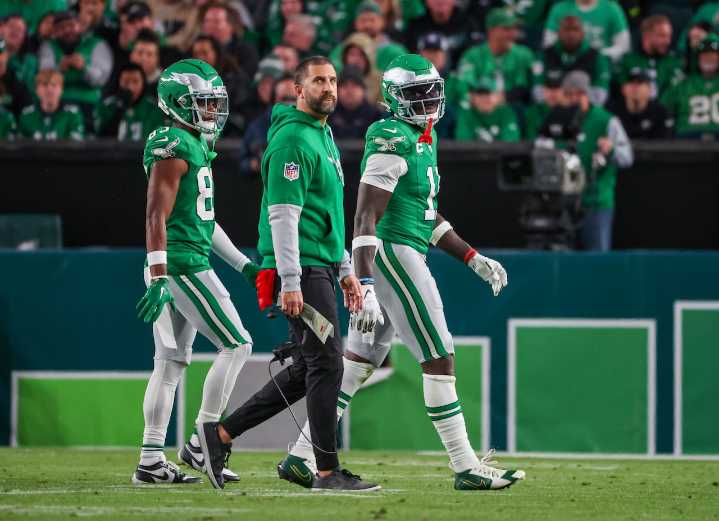 A.J. Brown controversy: Eagles coach Nick Sirianni 'close to being done' with questions about star WR