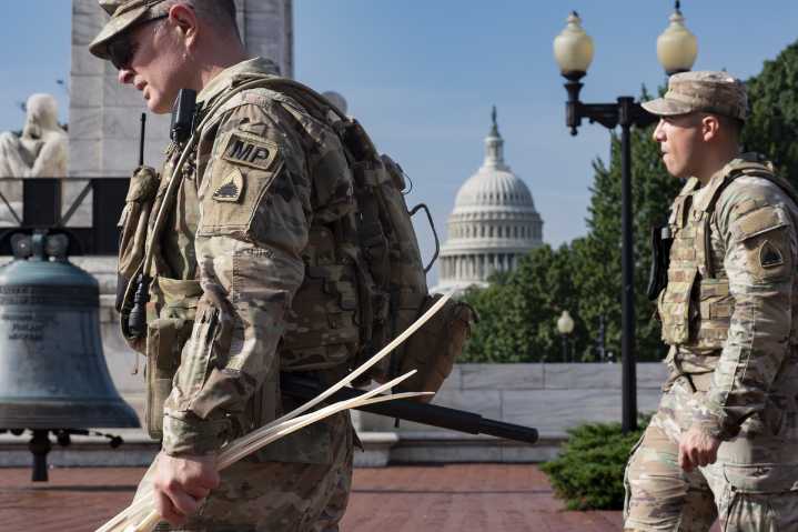 2 National Guard members shot in an ambush attack just blocks from the White House