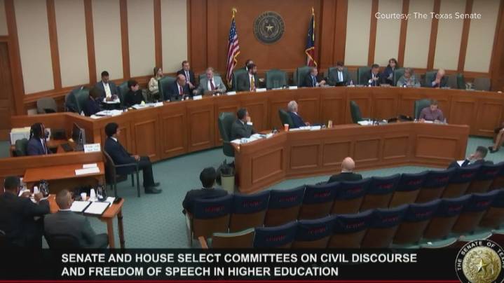 Central Texas lawmakers selected for committee on campus free speech