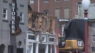 Demolition begins at Stoner's Bar and Grill in Boonville