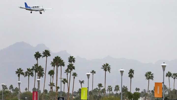 Small airplane crashes near Falcon Field in Mesa