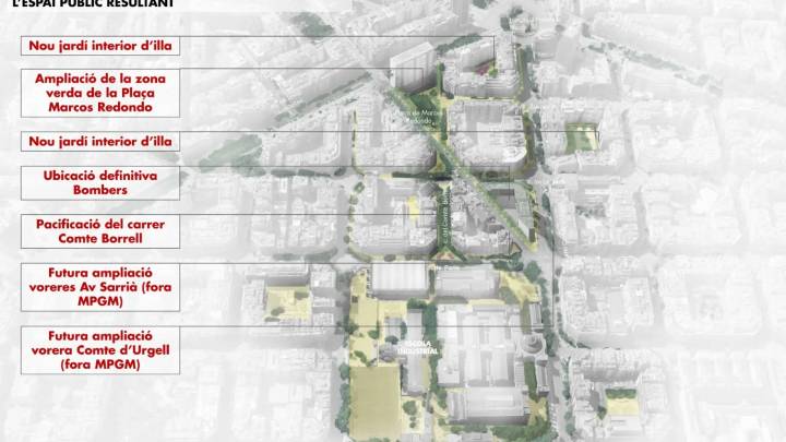 Barcelona da un nuevo paso en la resolución de la ubicación definitiva del Parc de Bombers de l’Eixample