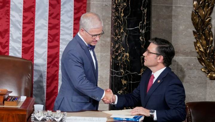 Mike Johnson: ‘My life is not normal right now’