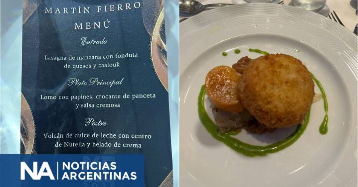 Martín Fierro de Cable 2025: el menú de los famosos