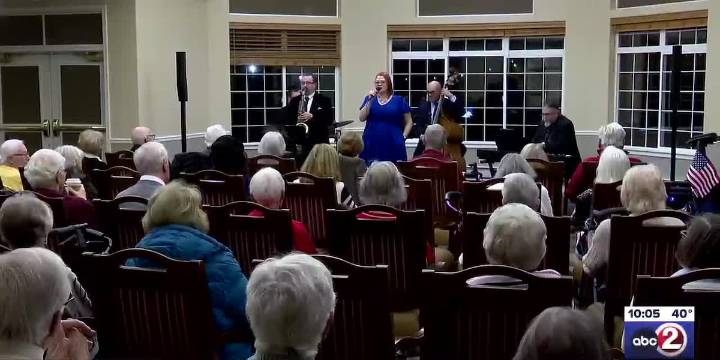 Touchmark residents attend the 3rd annual Veterans Ball