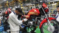 Two-wheeler sales in October record mixed trend