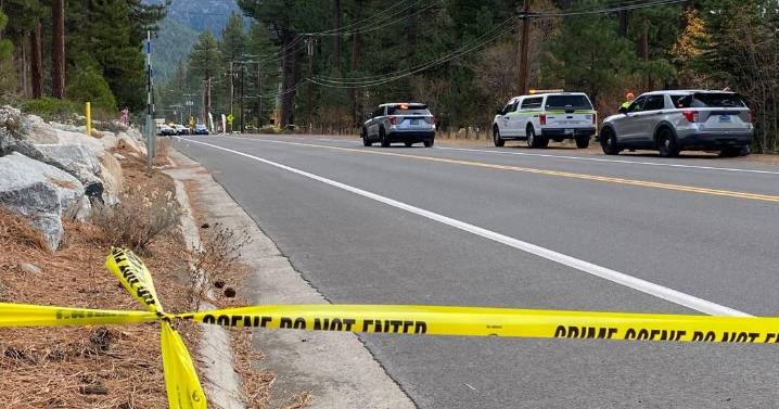 Pedestrian identified in Fatal crash on SR 28 in Incline Village
