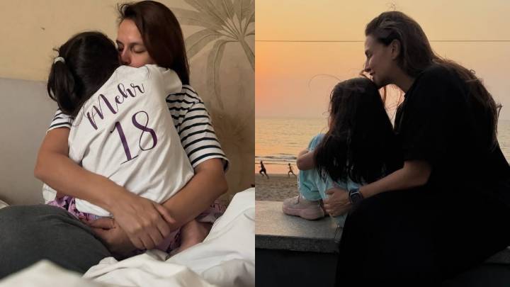 Neha Dhupia Shares Emotional Note, Photos On Daughter Mehr's Birthday