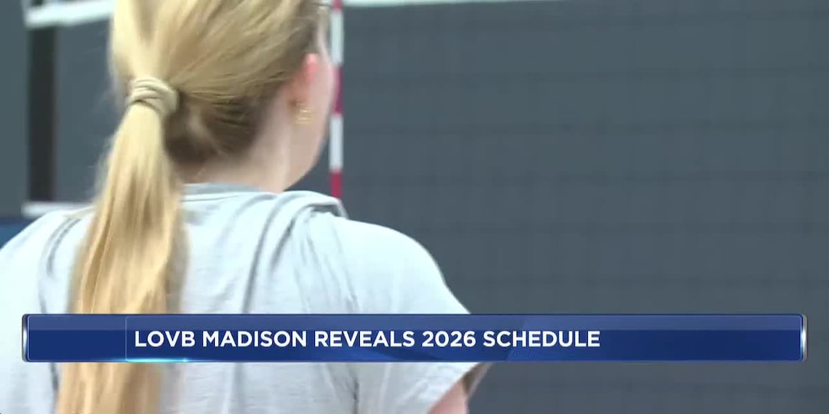 LOVB Madison unveils 2026 season schedule