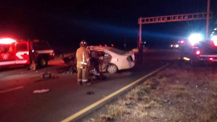 Volcadura en tramo Cuauhtémoc-Anáhuac; un muerto 📷