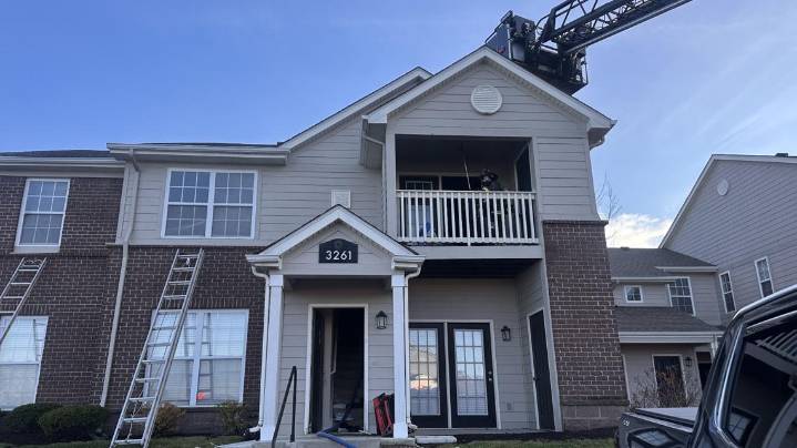 3 families displaced, multiple units damaged in Bargersville apartment fire
