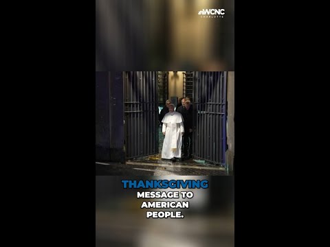 Pope Leo's Thanksgiving 2025 message