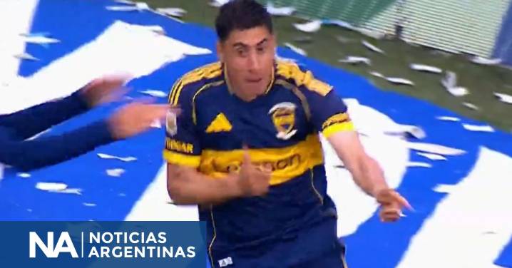 VIDEO: Merentiel anotó el 2-0 para Boca en el Superclásico luego de una gran jugada individual de Zeballos