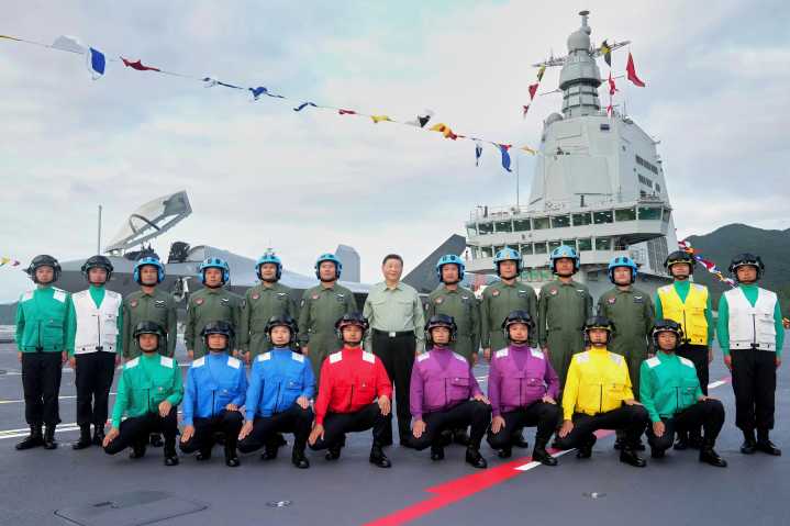China seeks to project power far beyond its coast with the new Fujian aircraft carrier