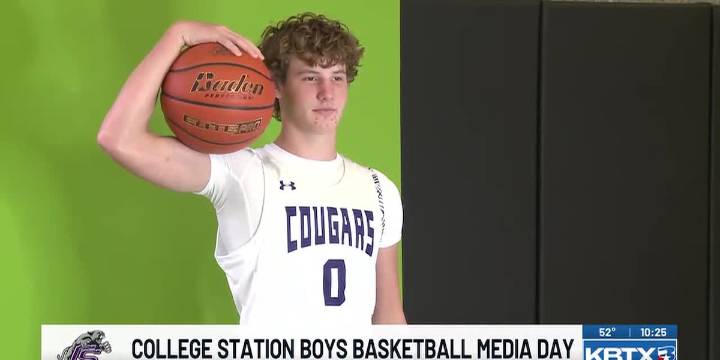 College Station boys basketball holds media day for players