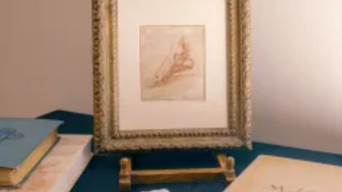 Descubren un posible dibujo de Miguel Ángel y anticipan una subasta millonaria