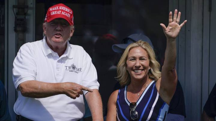 Trump sobre renuncia de la republicana Marjorie Taylor Greene: “Se portó mal”