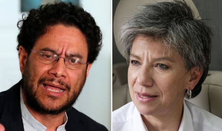 ¿De qué se ríe?”: Claudia López lanza pulla a Iván Cepeda