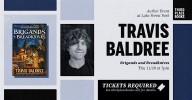 Author Travis Baldree at Third Place Books Thursday November 20, 2025