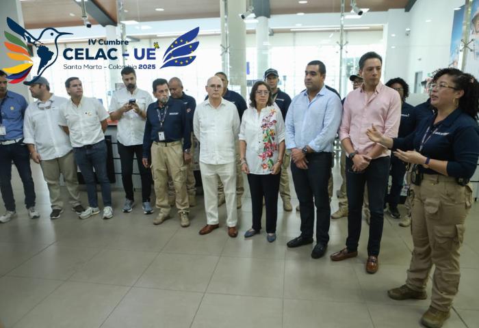 Cumbre CELAC–UE deja a Santa Marta tecnología biométrica para fortalecer el control migratorio