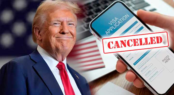 Gobierno de Trump celebra que superaron el récord de VISAS AMERICANAS CANCELADAS: Estas fueron las razones principales