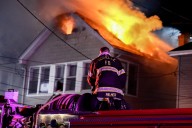 Five-alarm fire engulfs 3 homes in N.J. town