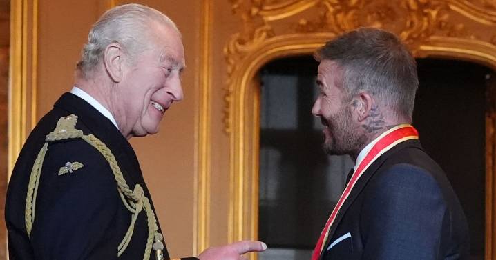 The journey to 'Sir' David Beckham as footie icon is knighted