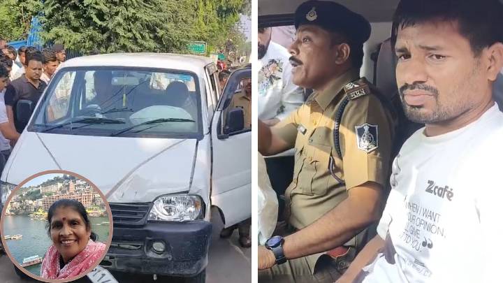 Indore News: Elderly Woman Dies, 3 Injured After Van Hits Multiple Vehicles On MG Road